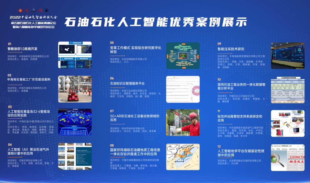 重磅！中石油、中石化、中海油、中石大、百度等大咖演讲！中国油气智能科技大会圆满举办！